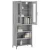 Kimberley grauer Schrank 69,5x34x180cm (Holz)