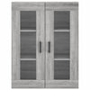 Kimberley grauer Schrank 69,5x34x180cm (Holz)
