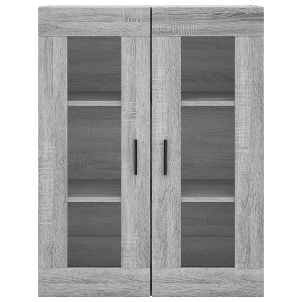 Zalman Schrank grau 69,5x34x180cm (Holz)