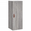 Grauer Schrank 34,5x34x180cm Garotescu (Holz)
