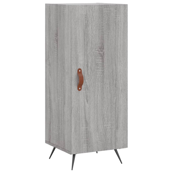Grauer Schrank 34,5x34x180cm Garotescu (Holz)