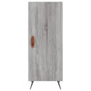 Grauer Schrank 34,5x34x180cm Garotescu (Holz)