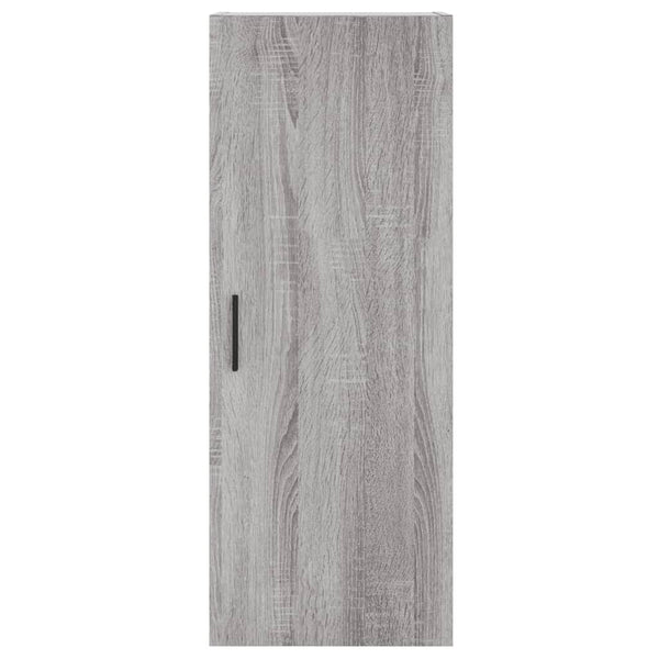 34,5x34x180cm grauer Schrank Christol (Holz)