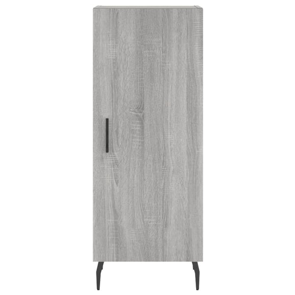 34,5x34x180cm grauer Schrank Christol (Holz)