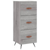 Schrank Garotescu grau 34,5x34x180cm (Holz)
