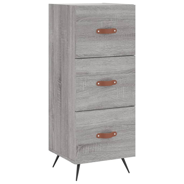 Schrank Garotescu grau 34,5x34x180cm (Holz)