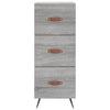 Schrank Garotescu grau 34,5x34x180cm (Holz)
