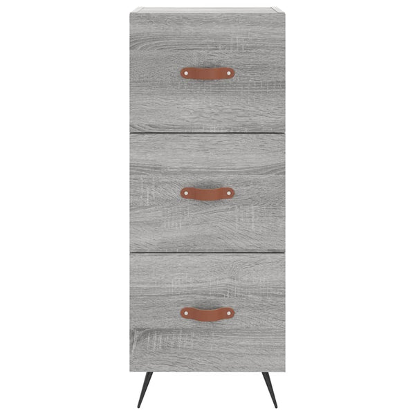 Schrank Garotescu grau 34,5x34x180cm (Holz)