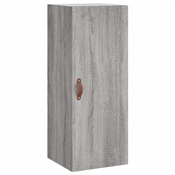Schrank Garotescu grau 34,5x34x180cm (Holz)