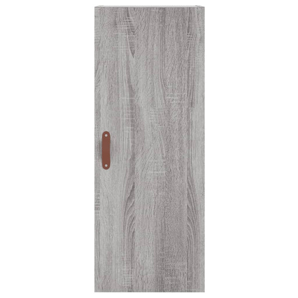 Schrank Garotescu grau 34,5x34x180cm (Holz)