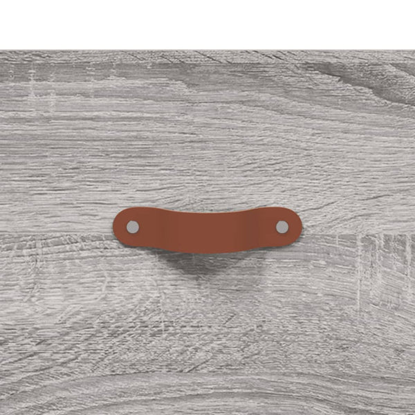 Schrank Garotescu grau 34,5x34x180cm (Holz)