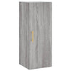 Grauer Schrank, Maße 34,5x34x180cm, Fuchs (Holz)