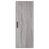 Schrank Edie grau 34,5x34x180cm (Holz)