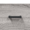 Schrank Edie grau 34,5x34x180cm (Holz)
