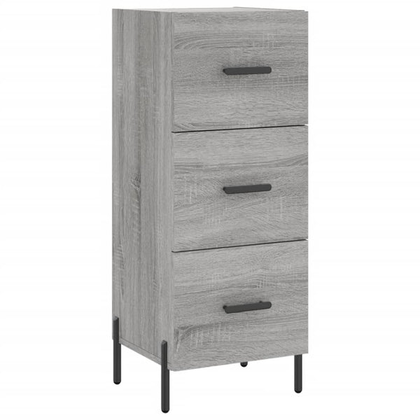 Holzschrank grau 34,5x34x180cm Cenuse