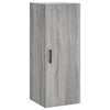 Holzschrank grau 34,5x34x180cm Cenuse