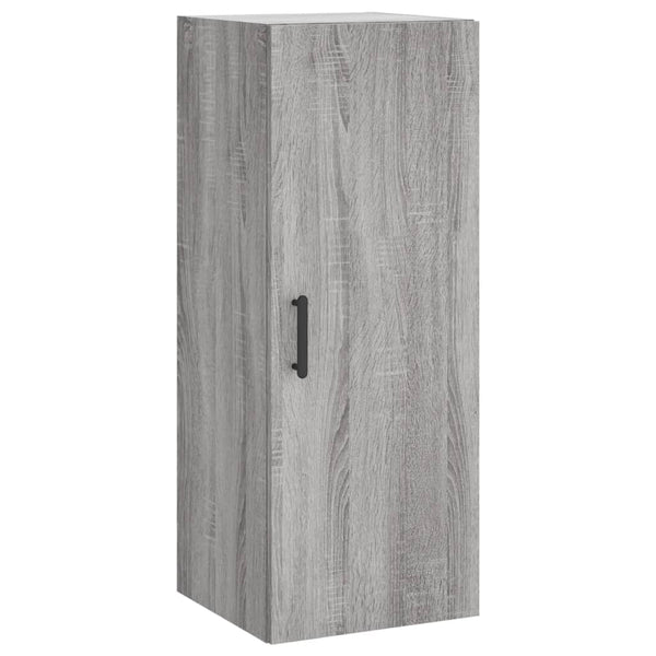Holzschrank grau 34,5x34x180cm Cenuse