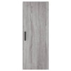 Holzschrank grau 34,5x34x180cm Cenuse