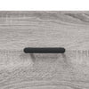 Holzschrank grau 34,5x34x180cm Cenuse