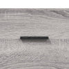 Grauer Schrank 34,5x34x180cm (Holz), Modell Christol
