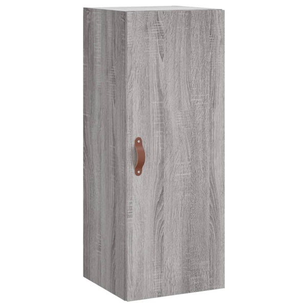 Grauer Garotescu-Schrank 34,5x34x180cm (Holz)
