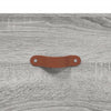 Grauer Garotescu-Schrank 34,5x34x180cm (Holz)