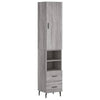 Christol Schrank grau 34,5x34x180cm (Material Holz)