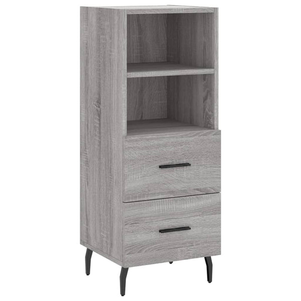Christol Schrank grau 34,5x34x180cm (Material Holz)