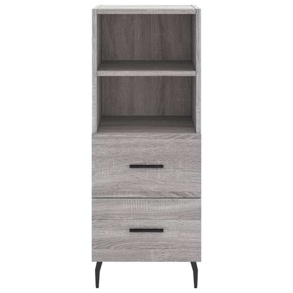 Christol Schrank grau 34,5x34x180cm (Material Holz)