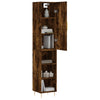 Schrank Fuchs, Rauchereiche, 34,5x34x180cm (Holz)