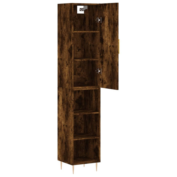 Schrank Fuchs, Rauchereiche, 34,5x34x180cm (Holz)