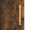 Schrank Fuchs, Rauchereiche, 34,5x34x180cm (Holz)