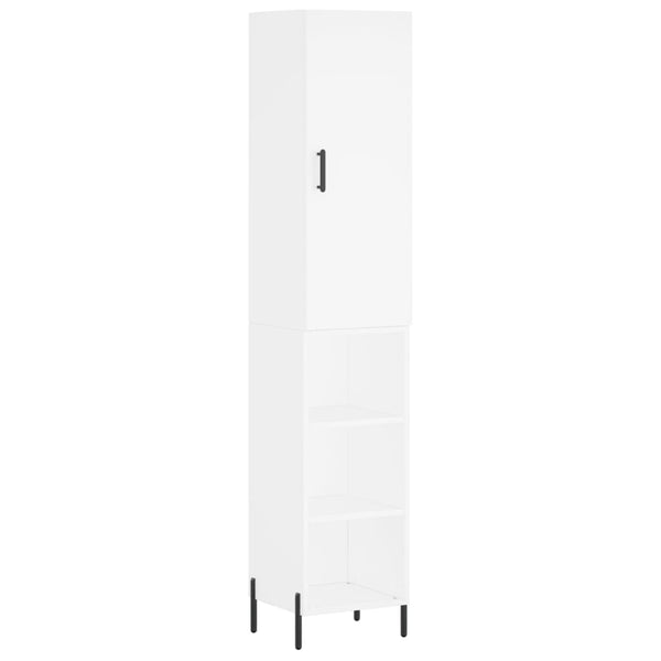 Schrank Cenuse weiß 34,5x34x180cm (Material Holz)