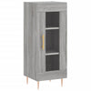 Fuchs grauer Schrank, Maße 34,5x34x180cm (Holz)