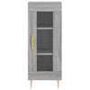 Fuchs grauer Schrank, Maße 34,5x34x180cm (Holz)
