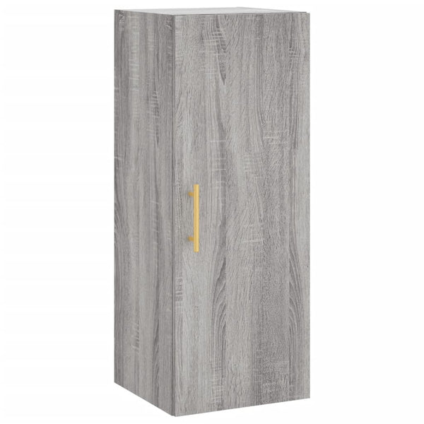 Fuchs grauer Schrank, Maße 34,5x34x180cm (Holz)