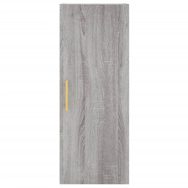Fuchs grauer Schrank, Maße 34,5x34x180cm (Holz)