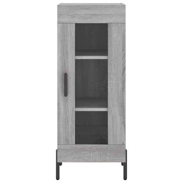 Aschenschrank grau 34,5x34x180cm (aus Holz)