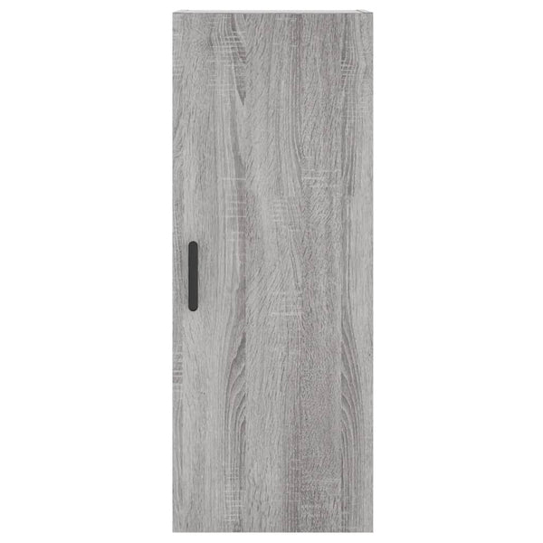 Aschenschrank grau 34,5x34x180cm (aus Holz)