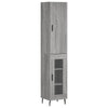 Grauer Christol-Schrank 34,5x34x180cm (aus Holz)