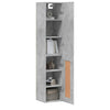 Garotescu Schrank, betongrau, 34,5x34x180cm (Holz)