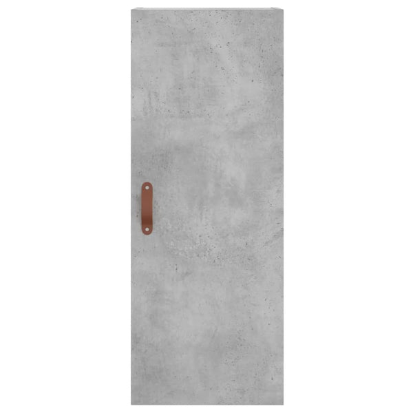 Garotescu Schrank, betongrau, 34,5x34x180cm (Holz)