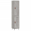 Garotescu grauer Schrank 34,5x34x180cm (Holz)