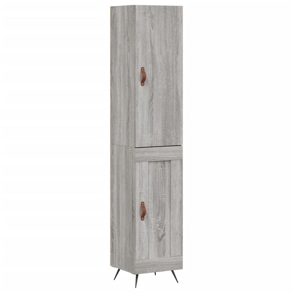 Garotescu grauer Schrank 34,5x34x180cm (Holz)