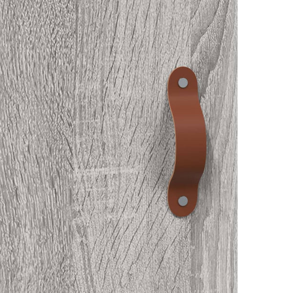 Garotescu grauer Schrank 34,5x34x180cm (Holz)