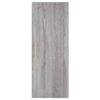 Schrank Fuchs grau, Maße 34,5x34x180cm (Holz)