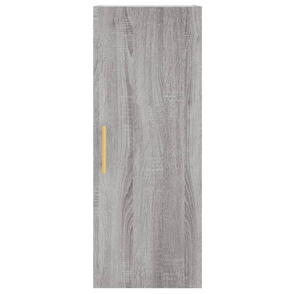 Schrank Fuchs grau, Maße 34,5x34x180cm (Holz)