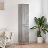 Schrank Fuchs grau, Maße 34,5x34x180cm (Holz)