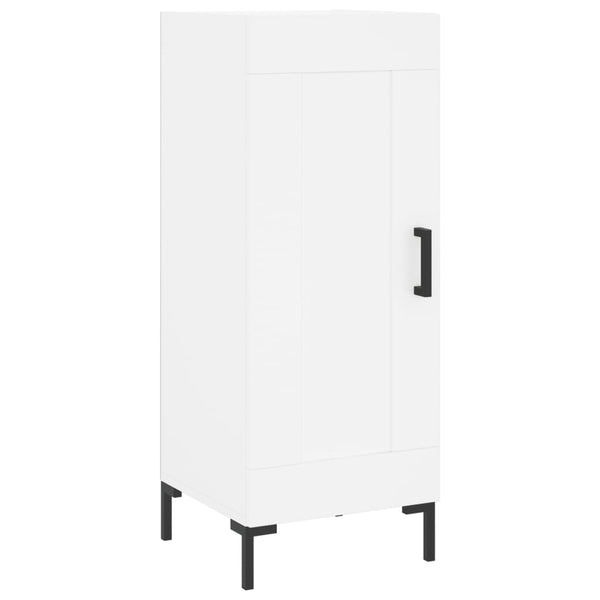 Weißer Edie Schrank 34,5x34x180cm (Material Holz)