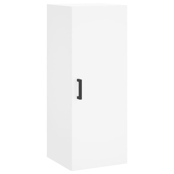 Weißer Edie Schrank 34,5x34x180cm (Material Holz)